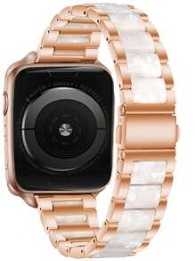 1 件女士表带，树脂运动腕带，时尚表带，兼容 Ultra/SE/Series 11/10/9/8/7/6/5/4/3/2/1、45/49/38/40/41/42/44/46 毫米 - 彩色 - 查看 5