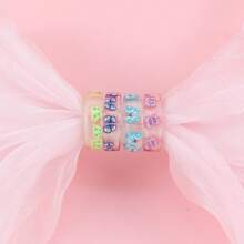 4 件/套兒童水果和蝴蝶形狀壓克力戒指 - 彩色 - 查看 10