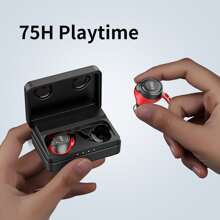 Mifa X11 Tws 真無線耳塞 Apt-x Bt5.0 耳機 Ipx7 防水 Cvc 8.0 降噪 100h 播放時間 - 黑色 - 查看 3