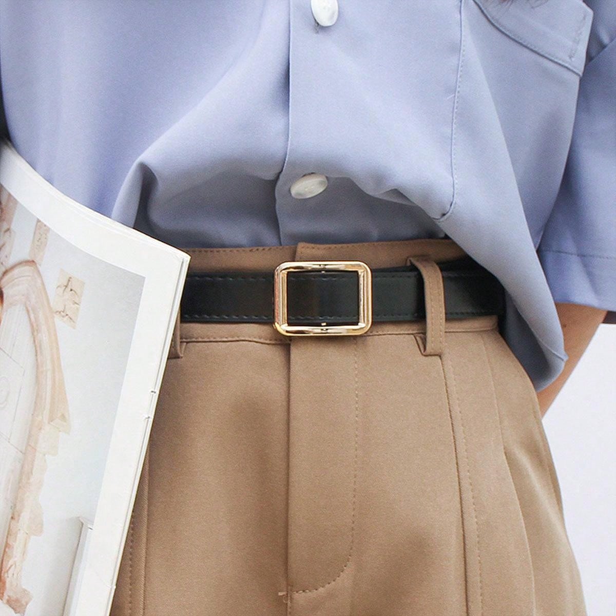 CINTURA DA LAVORO Da Uomo In Vera Pelle Pieno Fiore, Pelle - Foto 4