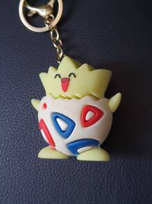 2  Keychains - Blue - View 3