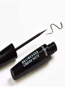Ruby Rose Delineador Líquido Olhos Preto Hb8406 - Preto - Visão 1