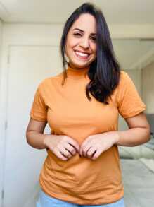 Women T-Shirts - Màu Mù tạt vàng - Xem 3