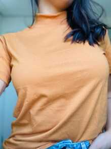 Women T-Shirts - Màu Mù tạt vàng - Xem 2