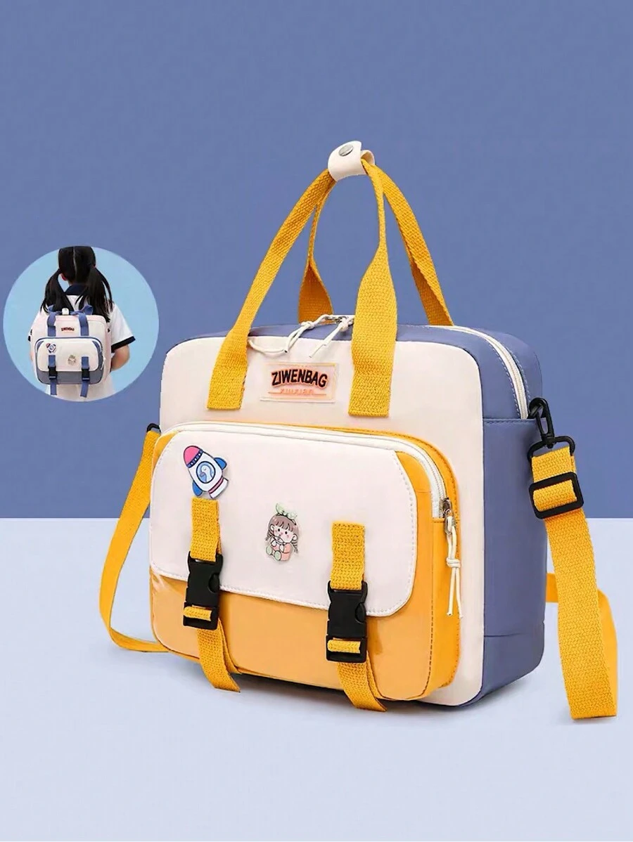 Multineos Comercial Women Functional Backpacks - Yellow - View 1