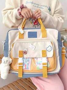 Multineos Comercial Women Functional Backpacks - Yellow - View 2