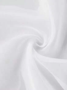 1片婚禮裝飾燈光簡約透明面料,派對裝飾透明紗,窗簾雪紗布,儀式背景裝飾,場景diy道具