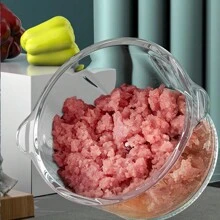 2l Electric Meat Grinder Machine With Glass Vegetable Chopper For Home Use, Food Processor - Green - View 5