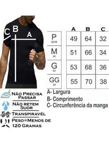 Men T-Shirts - 黑色 - 查看 2