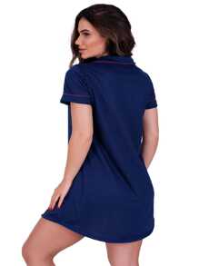 Women Bra & Panty Sets - 藏蓝色 - 查看 2