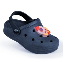 Kids Flat Sandals - 藏蓝色 - 查看 4
