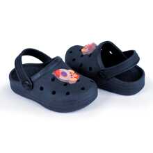 Kids Flat Sandals - 藏蓝色 - 查看 1