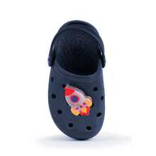 Kids Flat Sandals - 藏蓝色 - 查看 2