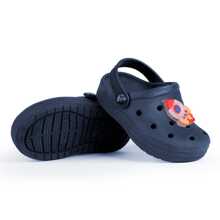 Kids Flat Sandals - 藏蓝色 - 查看 3