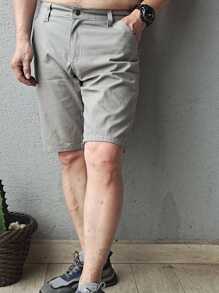 Men Shorts - Light Grey - View 3