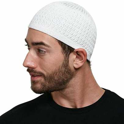Islamische Männer Gebet Moschee Hüte Hut Männlichen Beanies Cap Schädel