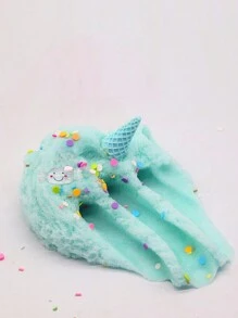 1入組200ml糖果口味黏彈力夠的軟黏土泥,帶面包,減壓玩具,適合作為節日禮物 - 綠色 - 查看 3