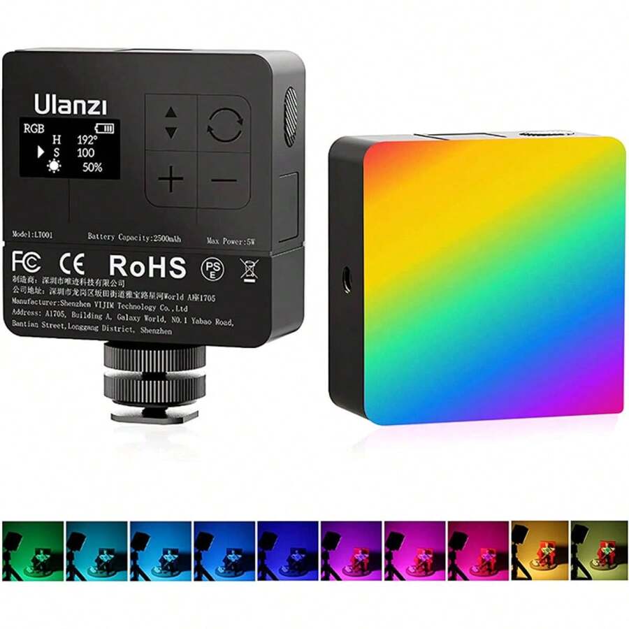 Luce Led Per Fotografia E Video 96 LED – 5500K, CRI 85%, Regolabile, Per Fotocamera E Smartphone - 3