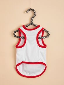 1 Pieza Chaleco Impreso De Diablo Para Mascota Perro/gato