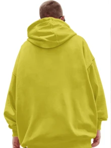 Men Sweatshirts - Màu vàng - Xem 4