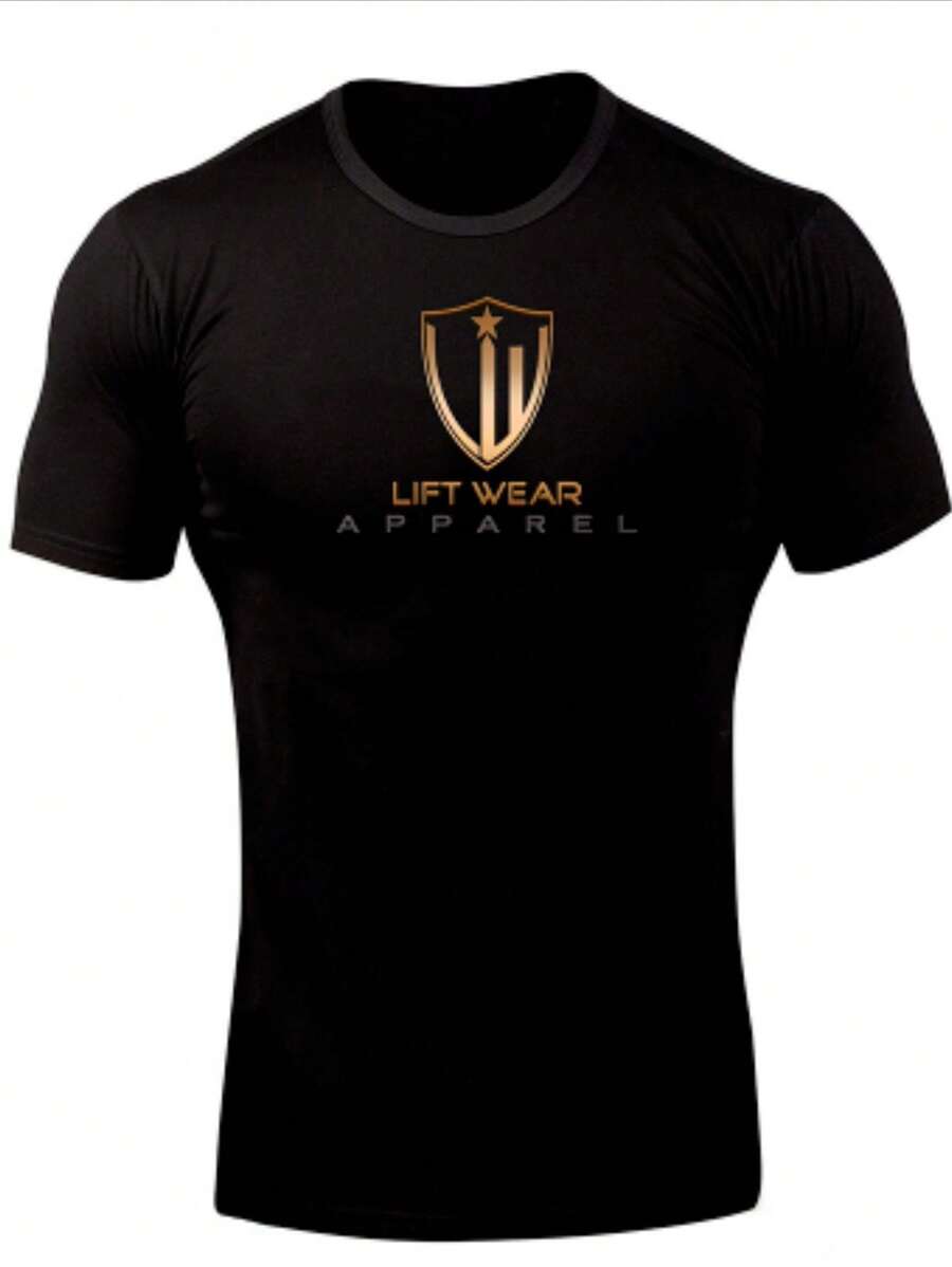 Men T-Shirts - 黑色 - 查看 1