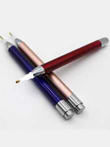 Led Light Pink Diamond Painting Pen With Diamond Tips (battery Not Included) - Pink - View 3