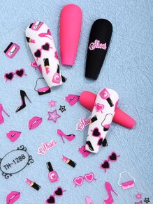 Beauty Sticker 1 Hoja Pegatinas De Arte De Uñas Con Patrón De Ojos Y Labios Novedosos Para La Decoración De Uñas De Bricolaje De Mujeres, Calcomanías De Uñas, Diseño De Uñas, Consejos De Manicura, Regalo Para Amigos pegatinas de uñas
pegatinas uñas
uñas pegatina
calcomanías para uñas decoración de uñas pegatinas de uñas pegatinas para uñas etiqueta engomada