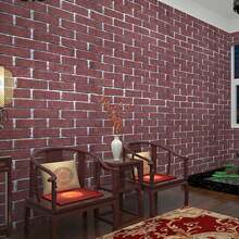 Wall Stickers - Gạch đỏ 2031 - Xem 5
