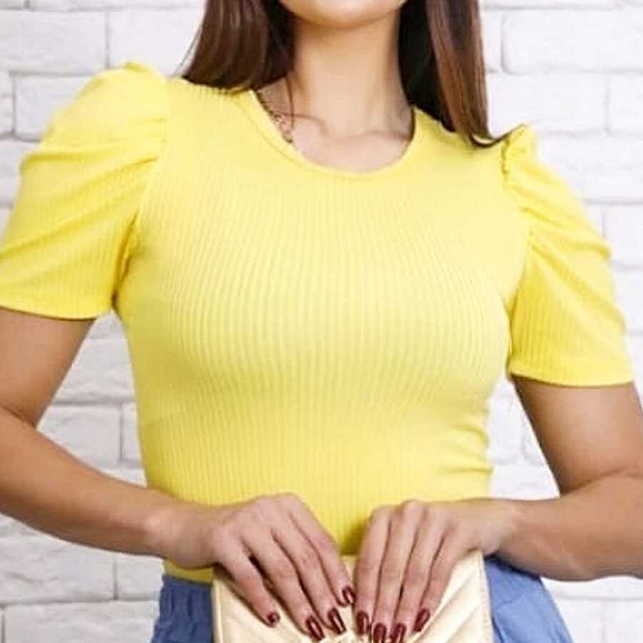 Women Blouses - 紅木色 - 查看 1