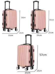 Carry-Ons - Màu Hồng baby - Xem 3