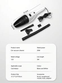 便攜式汽車吸塵器 - 彩色 - 查看 7