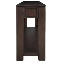 Nestfair Console Table with Bottom Shelf and 4-Drawer