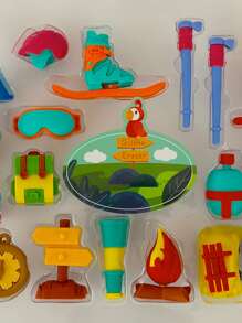 SET DE GOMA DE EXPLORADOR/ Gomas de Borrar con Diseño Divertido/ Borradores desmontables - Multicolor - Ver 3