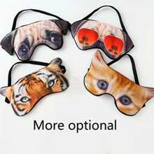 Animal Eye Masks In Multiple Designs Available - Multicolor - View 1