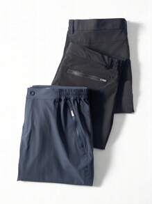YOMEGO Pantalon De Loisirs Sportif À Séchage Rapide Pour Homme, Tissu Confortable, Respirant Et Élastique, Adapté À L'été, Au Printemps, À La Randonnée En Plein Air, Au Camping Et Aux Loisirs Quotidiens
