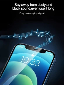 4 miếng kính cường lực tương thích với iPhone 16e 14 13 12 16 Pro Max miếng dán màn hình tương thích với iPhone 11 13Mini 7 8 14 Plus SE X XS XR 14Pro Kính làm quà tặng sinh nhật, gia đình, bạn bè Miếng dán màn hình điện thoại, phụ kiện điện thoại Chống nước Chống sốc Chống rơi Chống rơi Chống trầy xước Chống bám vân tay Bao phủ toàn bộ - Trong sáng - Xem 4