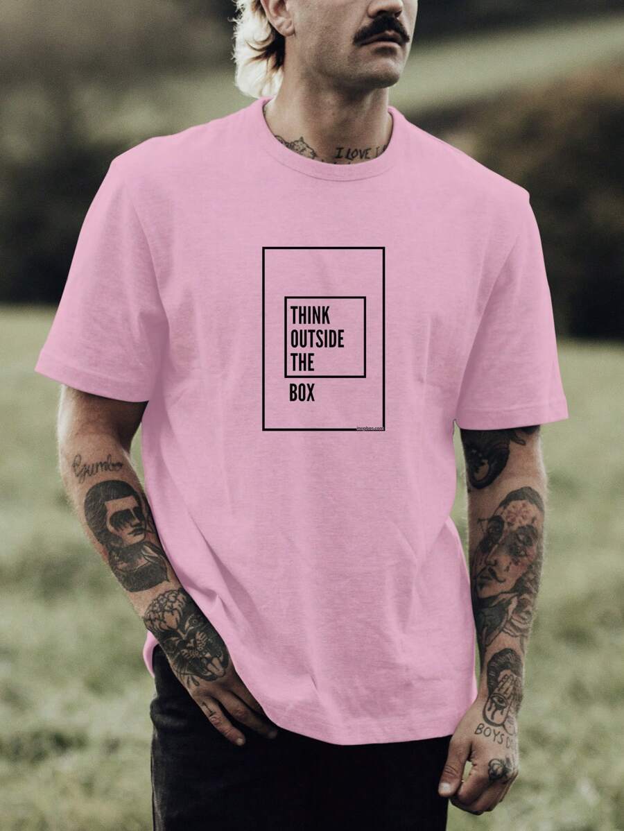 Men T-Shirts - Hồng - Xem 1