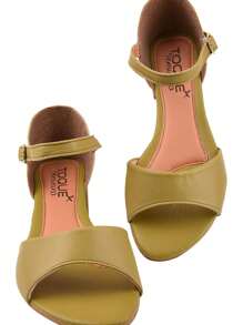 Women Flats - màu xanh lá - Xem 4