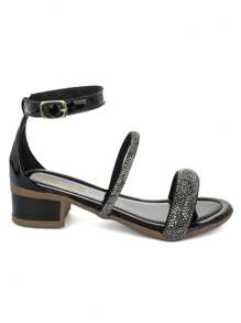 Klicpé Kids Heeled Sandals - 黑色 - 查看 7