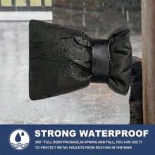 1pc Outdoor Faucet Freeze Cover, Frost Protection Jacket, Made Of Waterproof Oxford Cloth To Protect Your Faucet From Freezing Temperatures