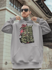 Men Sweatshirts - Grey - View 1