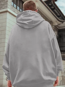 Men Sweatshirts - Grey - View 2