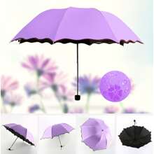 Magical Umbrella Parasol That Changes Color With The Rain - Multicolor - View 8