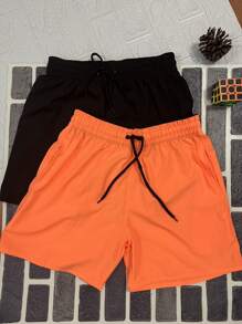 Men Shorts - trái cam - Xem 2