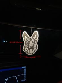 德國牧羊犬犬主車載空氣清新劑香薰車用空氣清新劑擴香器出風口夾黑糖後視鏡汽車內飾裝飾配件後視鏡挂件掛飾空氣清新劑衣服衣櫃衛生間清新劑客廳臥室香薰香薰家居香薰 - 黑與白 - 查看 2