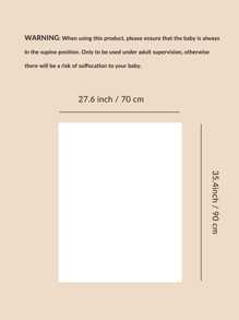 1pc Simple Knitted Baby Blanket For Stroller, Car Seat, And All Seasons Love Valentine - Pink - View 5