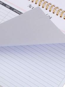 BUBU Activity Log Notepad - Undated To Do List Task with Goals Planning Pad and Daily Schedule Tear-Off Notepad,Stationery Office School Supplies - White - View 6