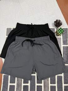 Men Shorts - Dark Grey - View 3