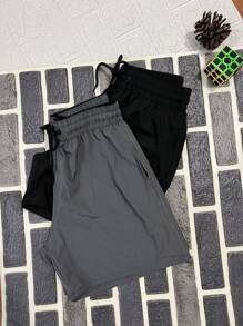 Men Shorts - Dark Grey - View 1