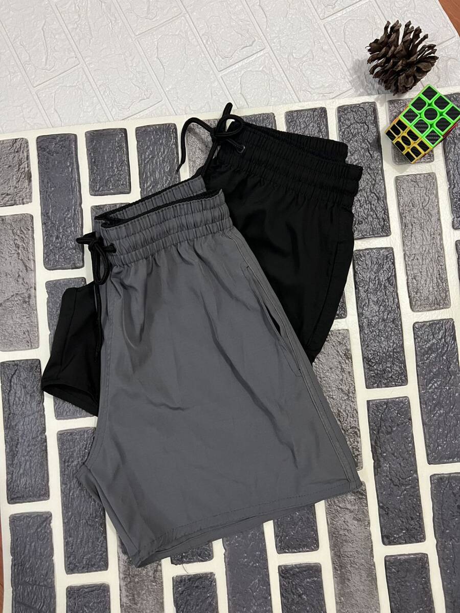 Men Shorts - Dark Grey - View 1